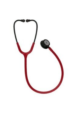 3M Littmann Classic Iıı Steteskop Black-Finish Burgundy Tube 5868