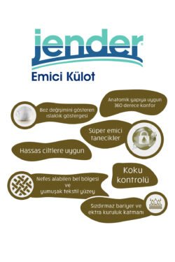 Jender Emici Külot Yetişkin Hasta Bezi Xlarge 30'Lu 120 Adet - Görsel 2