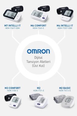 Omron M2 Basıc Hem-7121J-E Üst Koldan Ölçer Dijital Tansiyon Aleti - Görsel 4