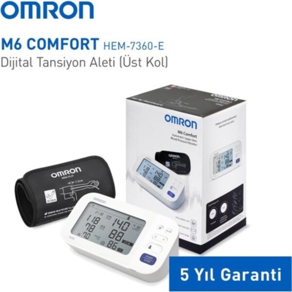 Omron M6 Comfort Hem-7360-E Dijital Koldan Ölçer Tansiyon Aleti
