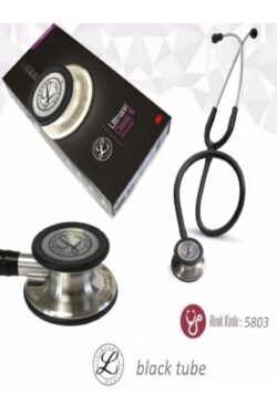 3M Littmann Classic Iıı Steteskop 5803 Black Tube Siyah - Görsel 2