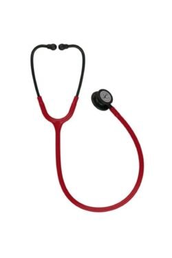 3M Littmann Classic Iıı Stetoskop 5868, Siyah Dinleme Çanı, 27 Inç, Bordo Hortum - Görsel 2