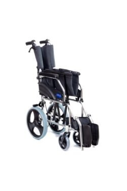 Comfort Plus Alüminyum Transfer Özellikli Refakatçı Frenli Hafif Tekerlekli Sandalye - Görsel 2