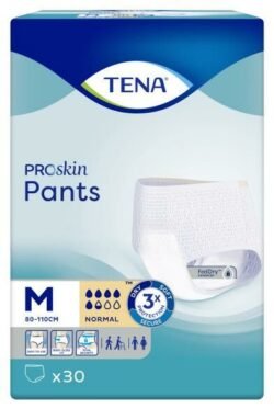 Tena Proskin Pants Normal 5.5 damla Emici Külot Orta Boy Medium 30'lu 4 Paket