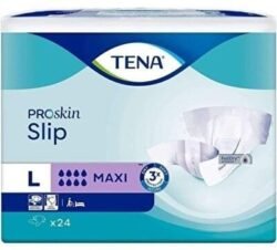 Tena Proskin Slip Maxi 8 damla Büyük Boy Large Belbantlı Hasta Bezi 24'lü paket - Görsel 2